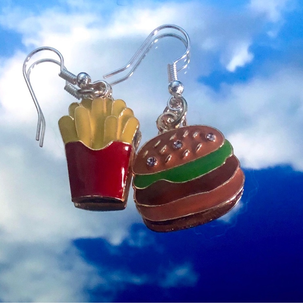 Food earrings 2 Pair for 12$